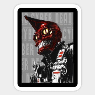 Cyber Dead Sticker